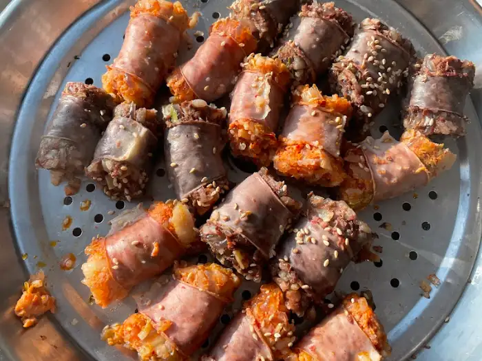 순대 단면샷