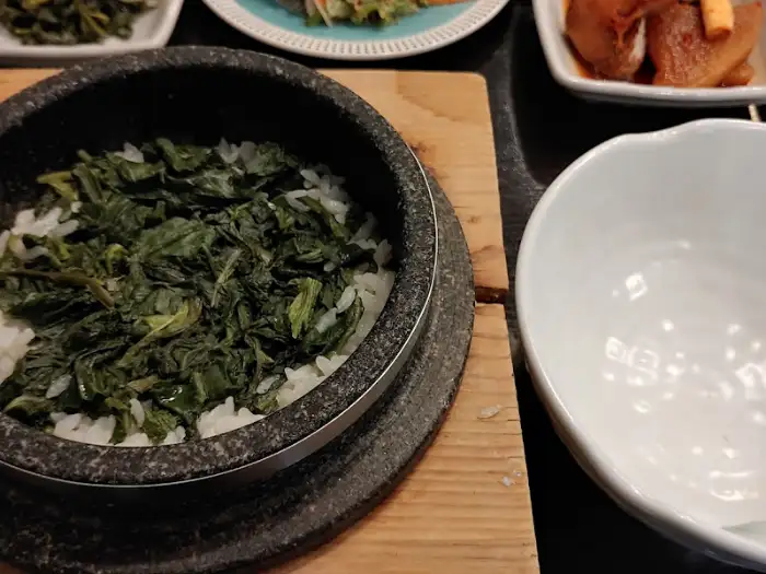 돌솥밥과 곤드레 나물