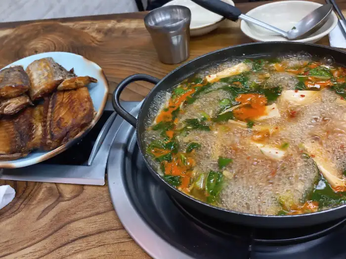생선구이와 된장찌개