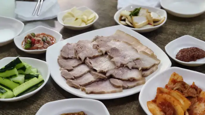 돼지수육 확대 사진