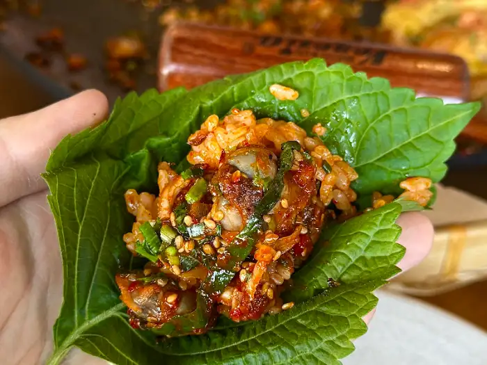 꼬막 비빔밥 한 쌈 사진
