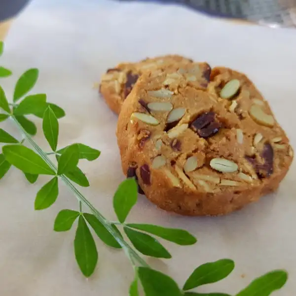 신선한 재료로 만든 쿠키