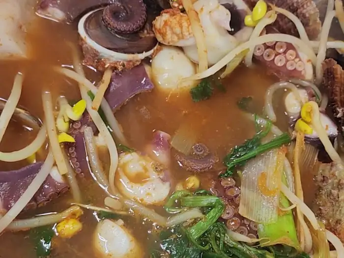 해물찜 국물의 깊은 맛