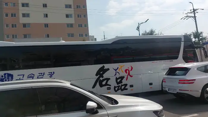 고속 관광버스 모습