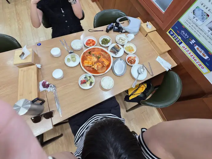 갈치조림 한상 차림