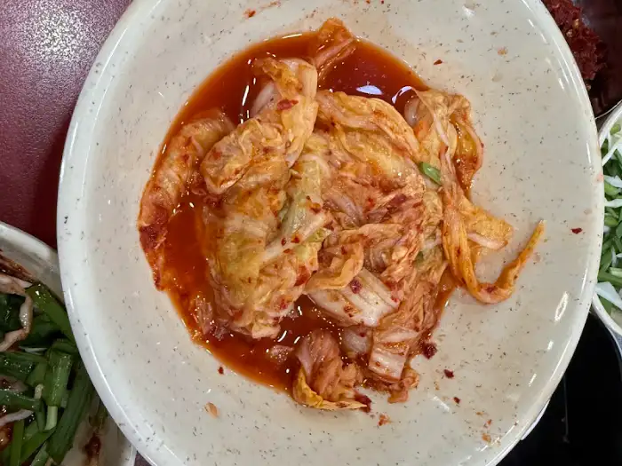 신선해 보이는 김치