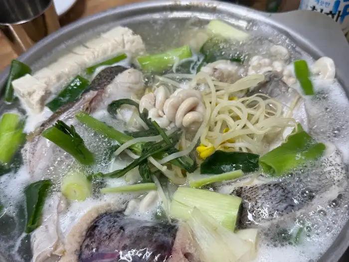 생태탕 근접샷