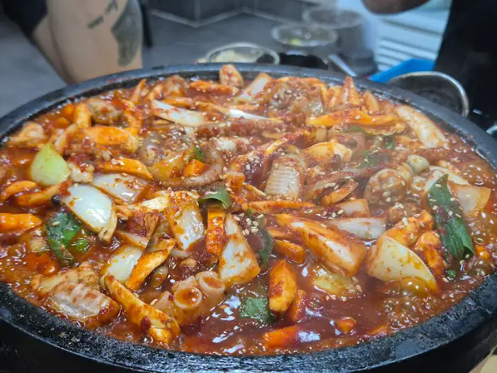 꼼장어 요리 상세 컷