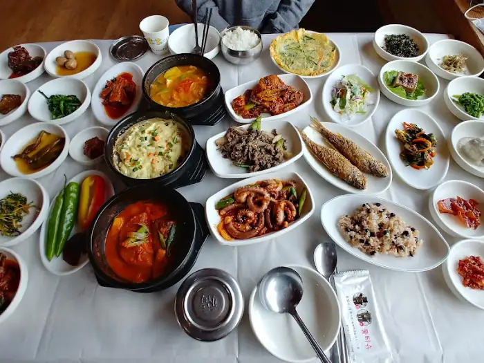 푸짐한 전라도 한정식 한상차림