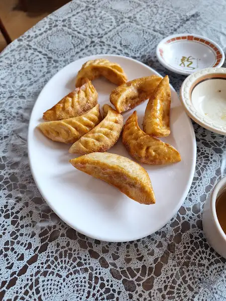 군만두 접시