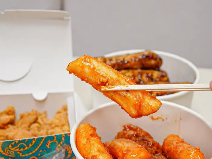 먹음직스러운 닭강정
