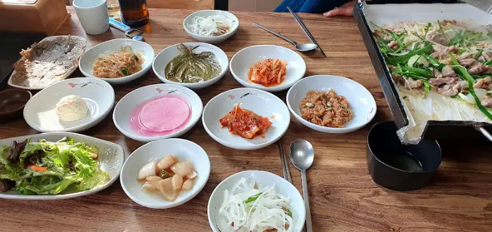 푸짐한 한상차림