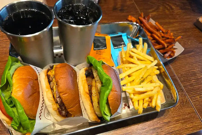 바스버거 세트 메뉴