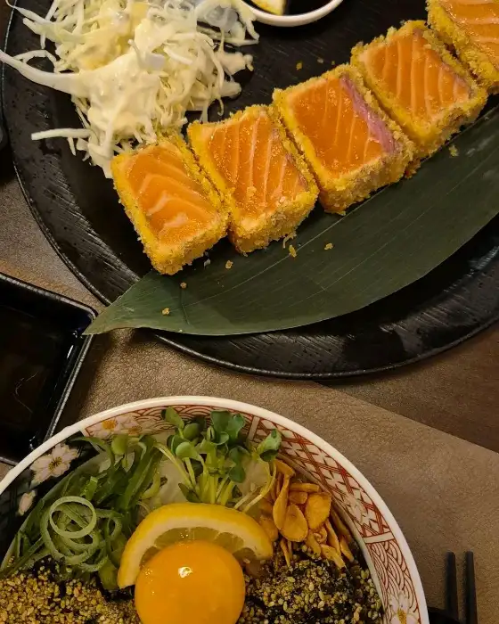 연어 카츠와 오차즈케