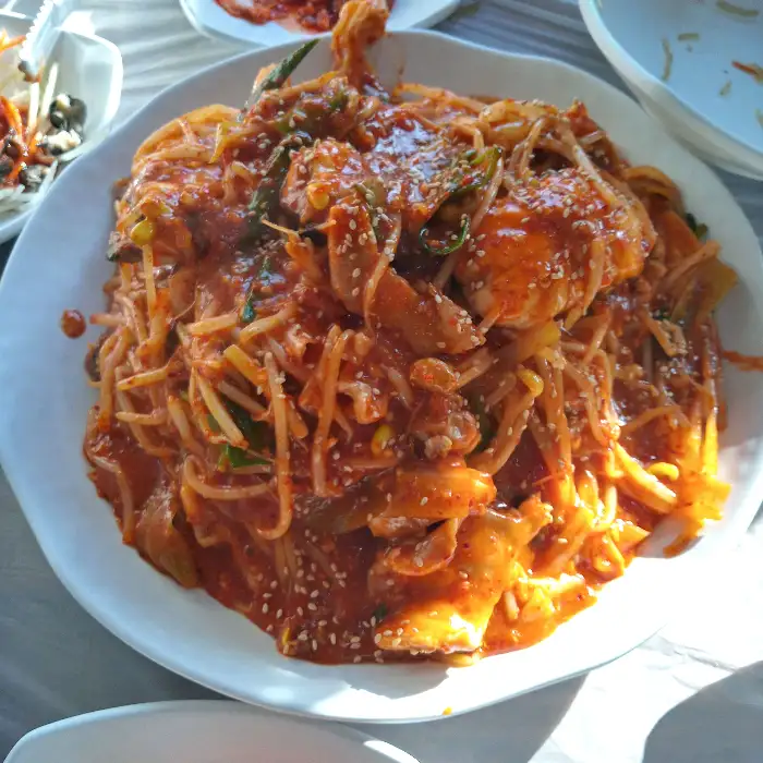 윤기 흐르는 아구찜