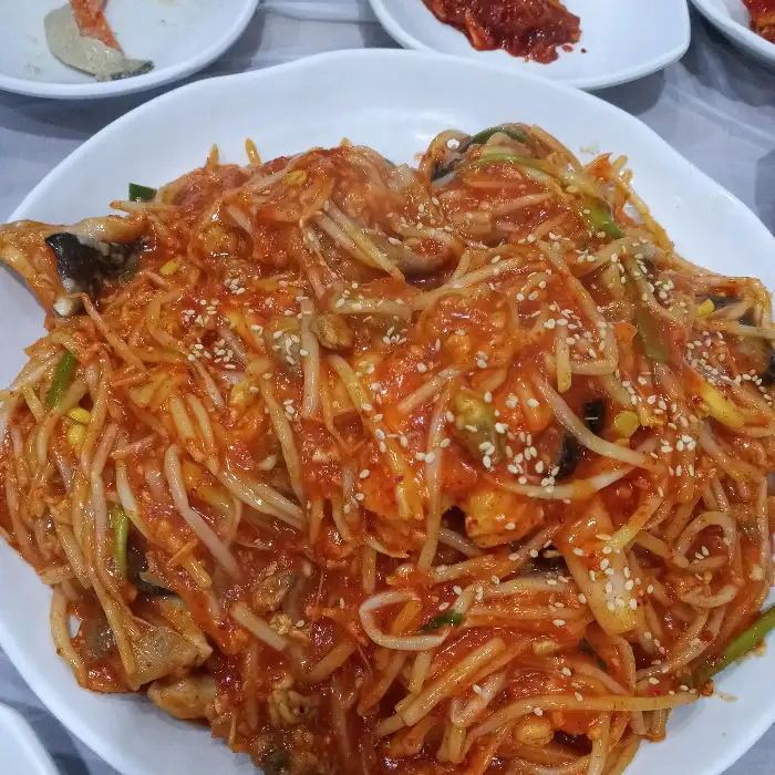 아구찜 근접샷