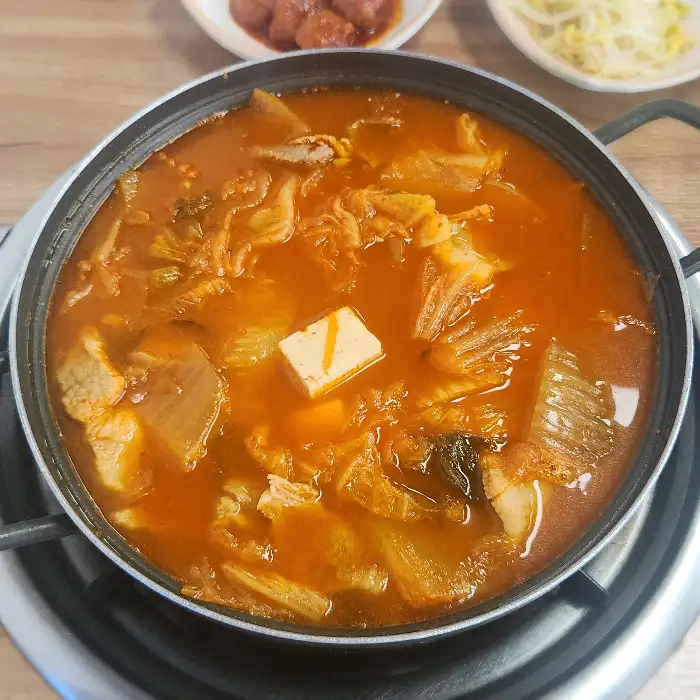 김치찌개의 모습