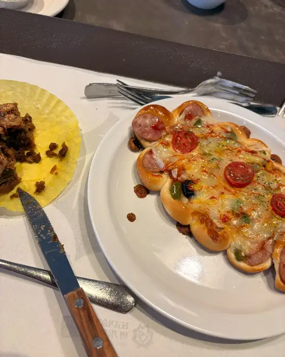 먹음직스러운 소금빵