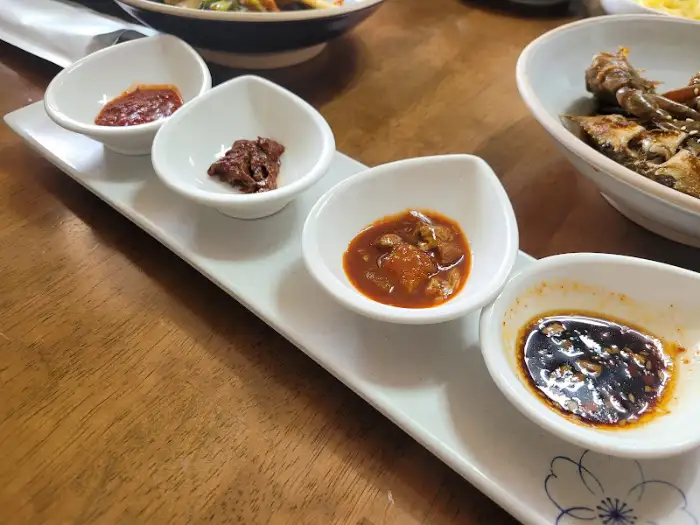밑반찬 클로즈업