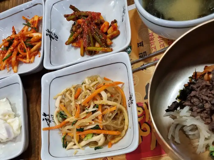 밑반찬인 당면 잡채