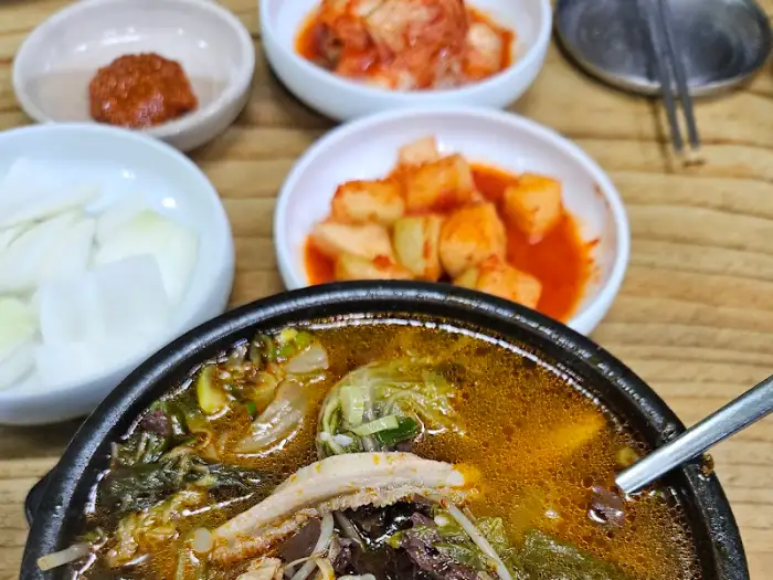 장터국밥 클로즈업