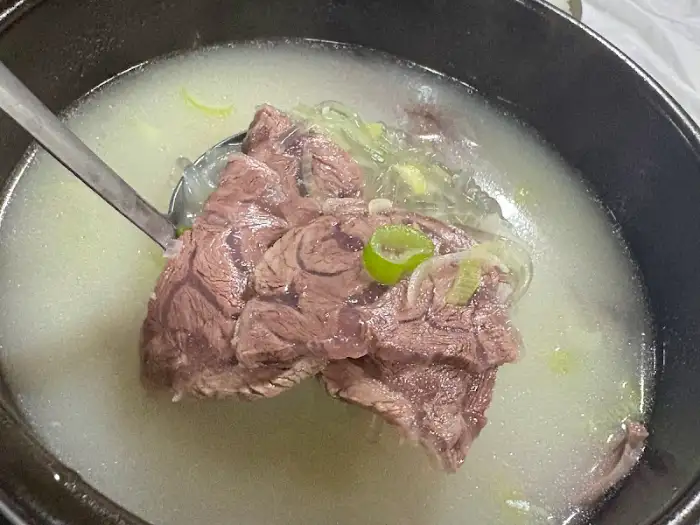 설렁탕 비주얼