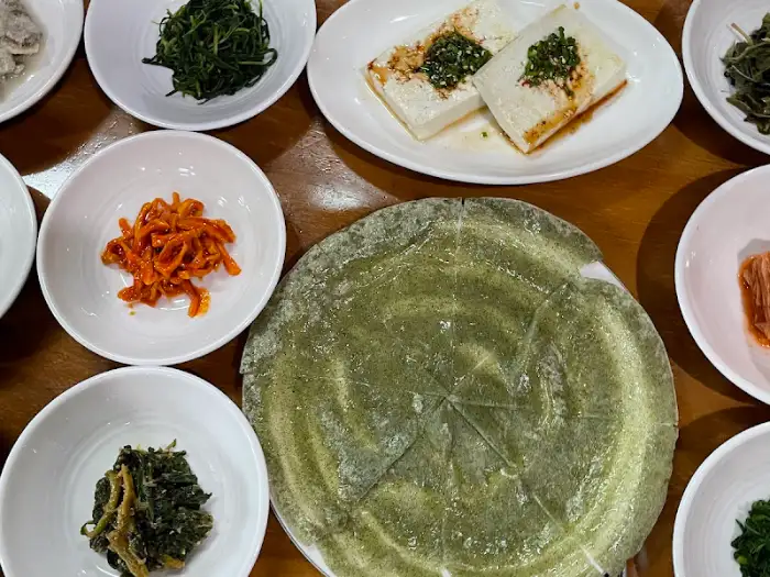 뽕잎밥과 나물전