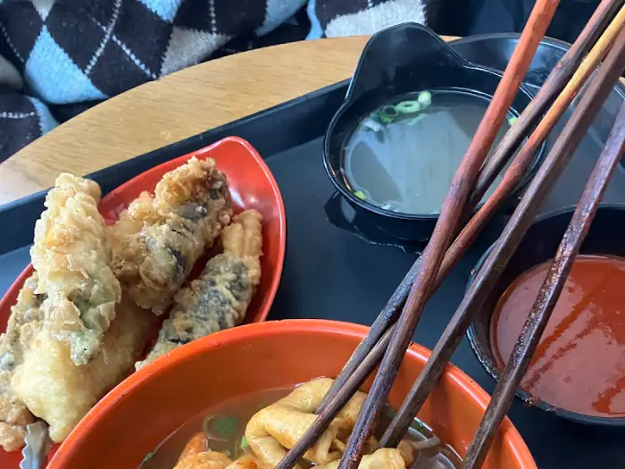 화미당 & 떡볶이 튀김 클로즈업