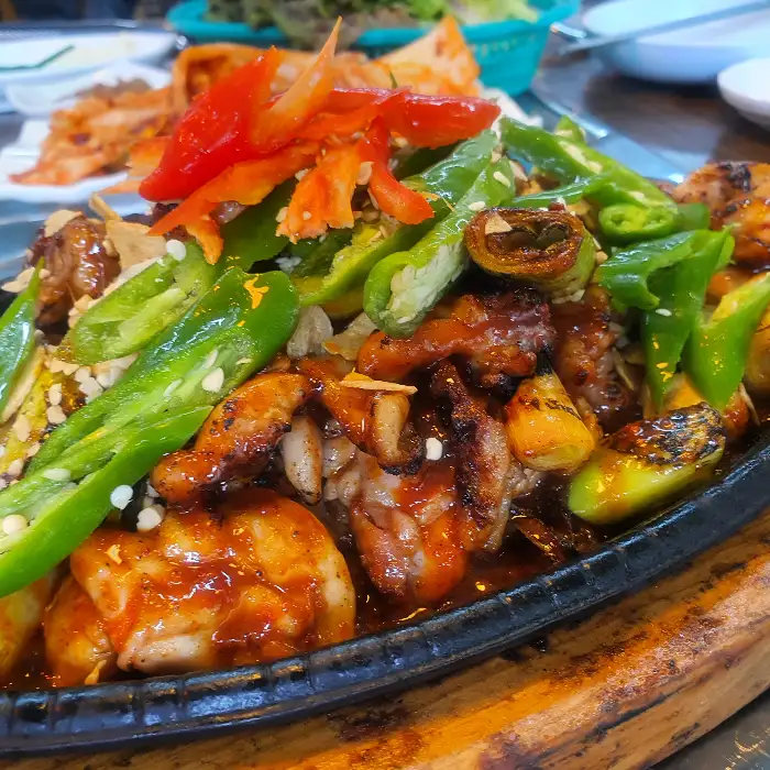 철판 닭불고기