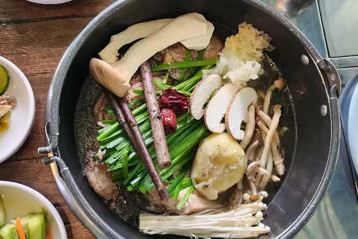 백숙 재료