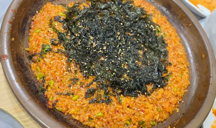 매생이 칼국수 비주얼