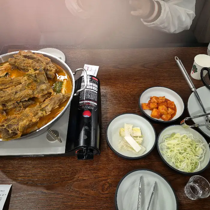 테이블 세팅 모습