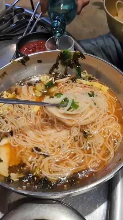 김치말이국수