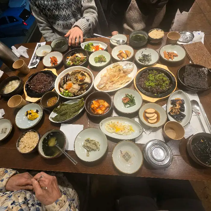 수빈 한정식 간장게장