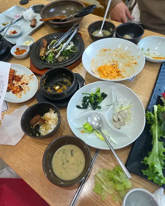 갈비와 쌈 채소, 쌈장