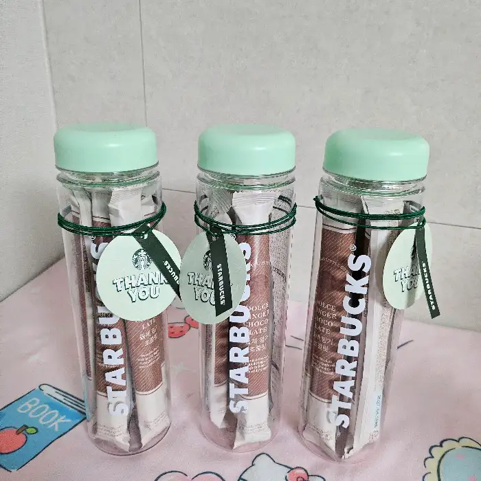 스타벅스 병 모양의 리필용 커피 스틱