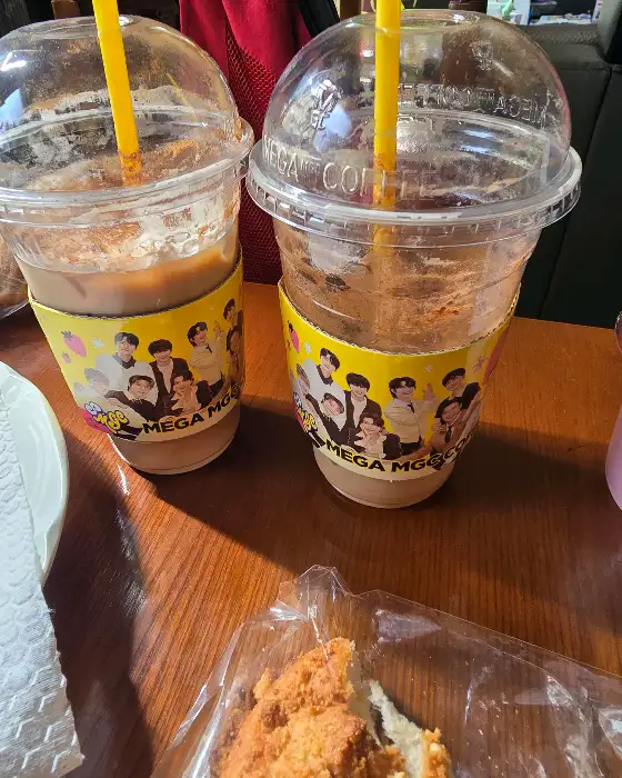 주문한 음료들