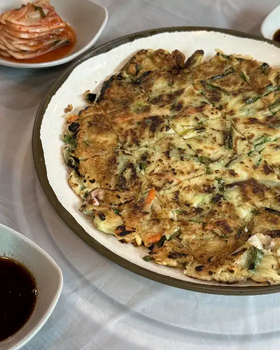 산골짜기의 파전