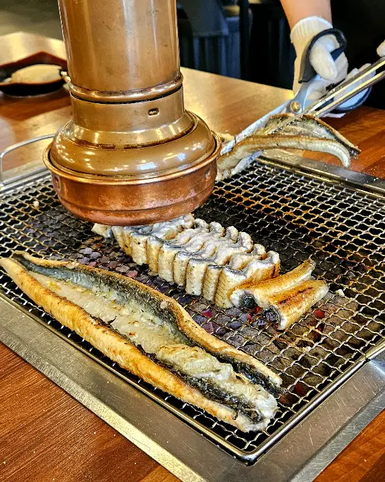 장어와 곁들이는 반찬