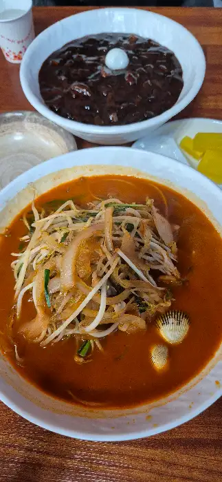 꼬막짬뽕의 근접샷