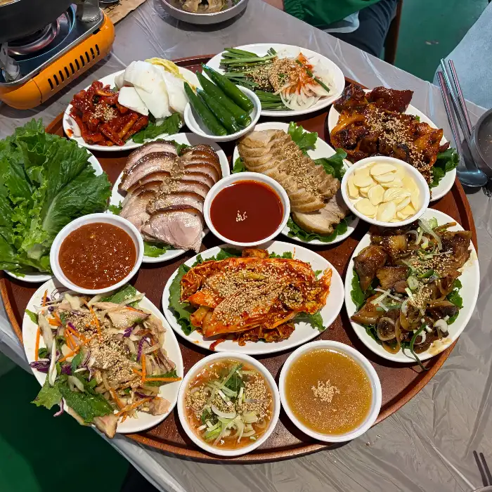 기본으로 제공되는 뼈해장국