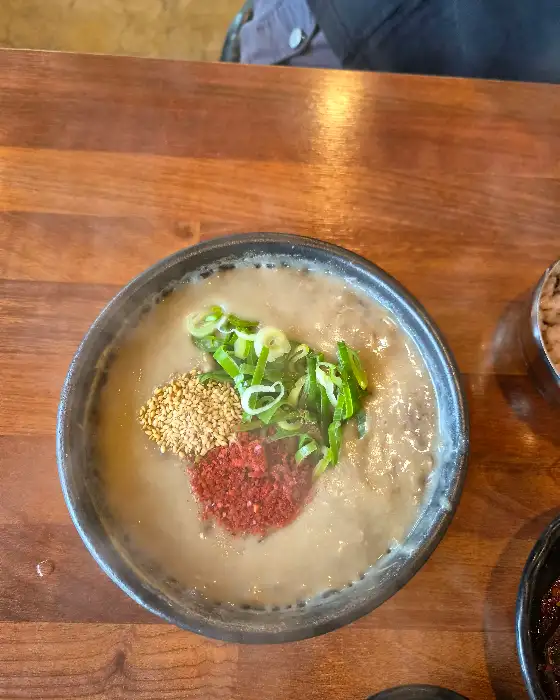 고사리육개장 근접샷