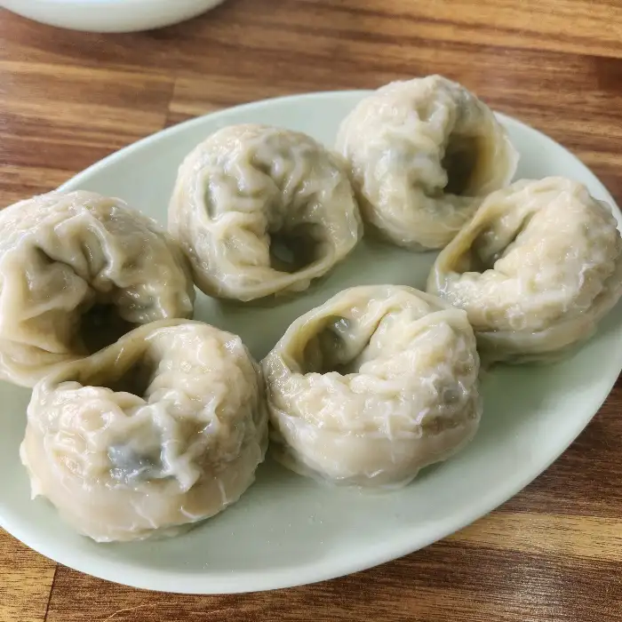 만두 속이 꽉 찬 왕만두