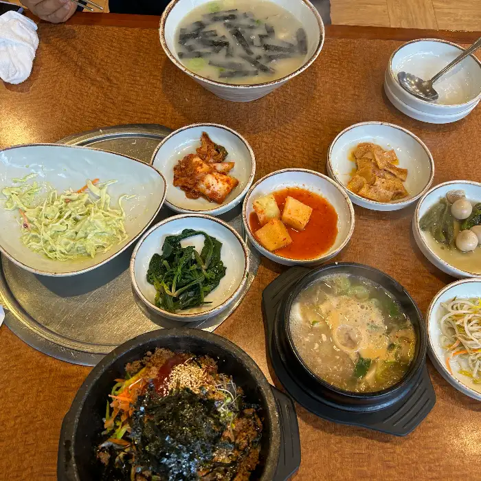 남해가든 기본 찬