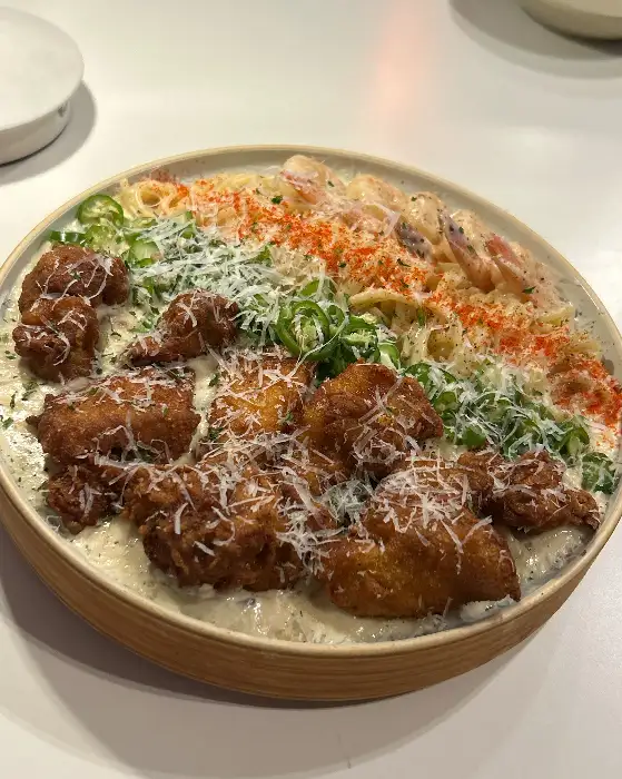 치킨 청양 크림 파스타