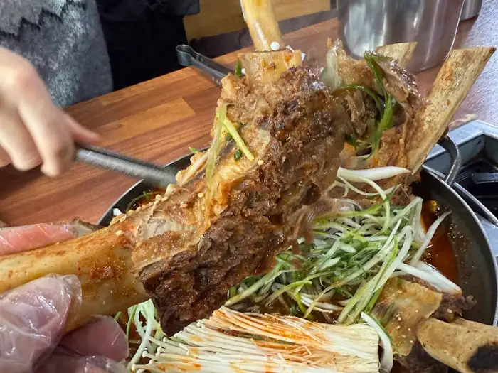 갈비찜 조리 모습