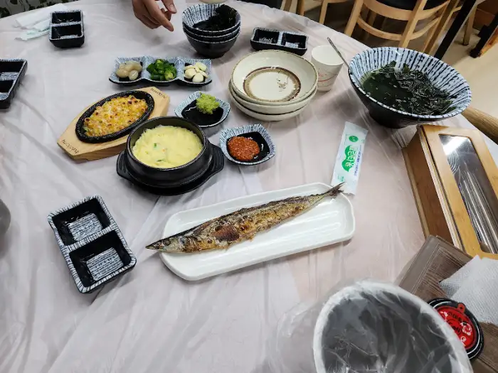 다양한 해산물 요리