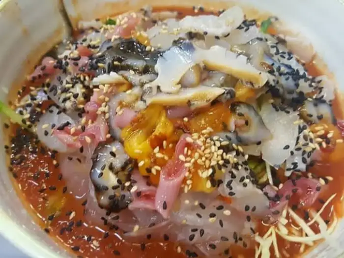 해산물 비빔밥