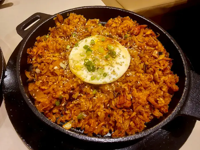 이재모피자 김치볶음밥 윗면