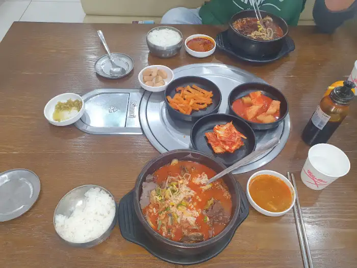 해장국 클로즈업